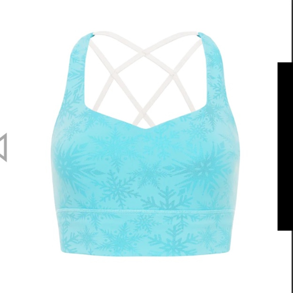 Crowned Athletics Snowflake Queen SportsBra NWT